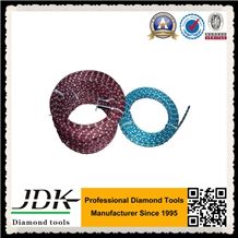 Plastic Diamond Wire Saw for Stone Profiling, Diamond Wire, Diamond Rope, Diamond Cable, Sinter Diamond Wire for Stone Cutting, Wire Saw for Granite