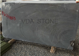 Pietra Grey Marble Block, Graffiti Grey Marble Block