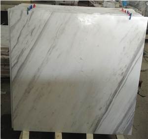 High Quality Volakas White Marble Tiles and Slabs