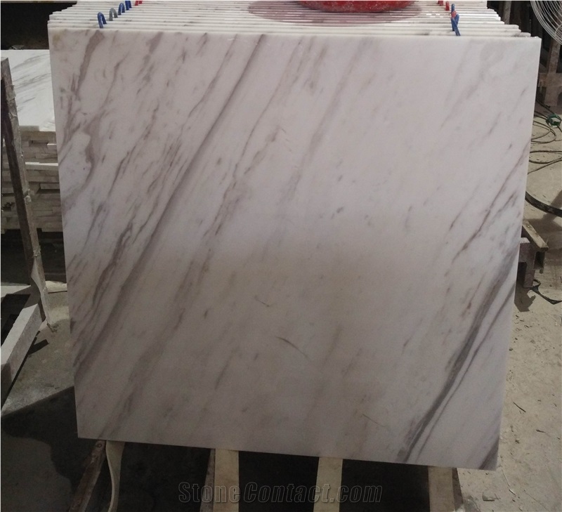 High Quality Volakas White Marble Tiles and Slabs