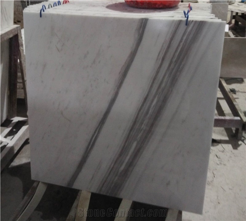 High Quality Volakas White Marble Tiles and Slabs