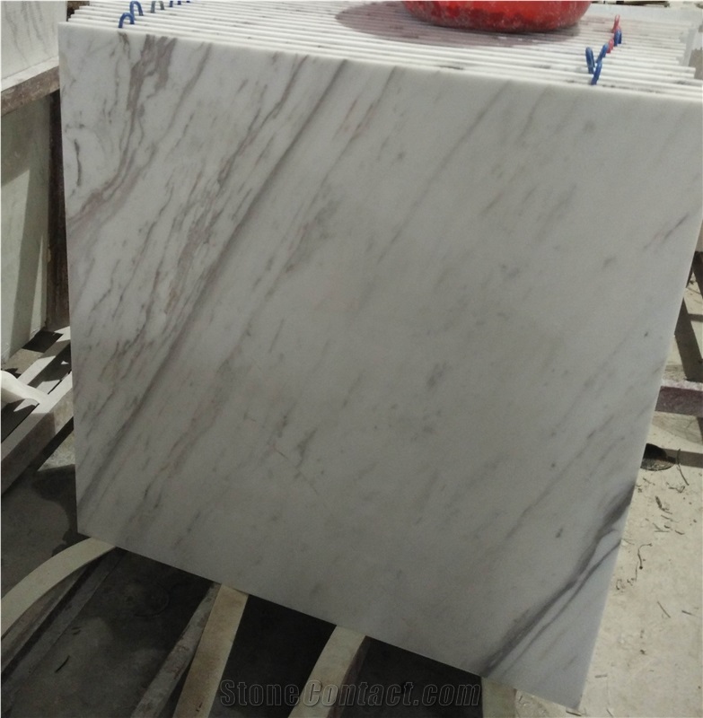 High Quality Volakas White Marble Tiles and Slabs