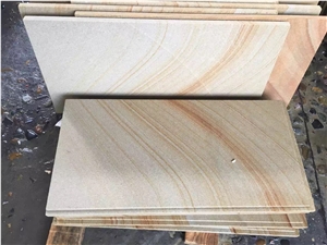 Honed Yellow Wood Sandstone Slabs and Sandstones Tiles Honed Yellow Wood Sandstone Slabs and Sandstones Tiles