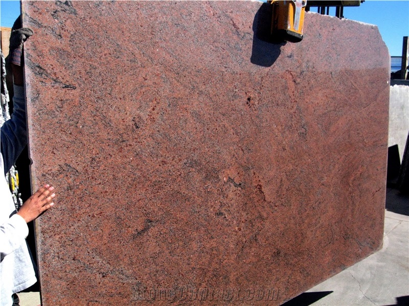 Multicolor Red Granite Slabs & Tiles, India Red Granite