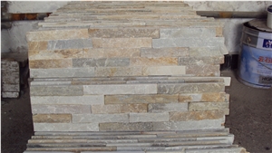 Yellow Quartzite Cultured Stone, Ledge Stone and Stakced Stone