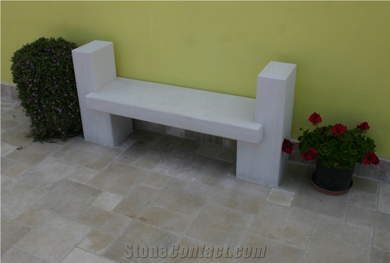Pietra Di Trani Coriaccio Benches
