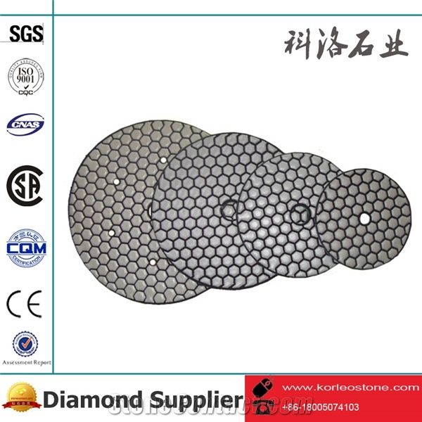 4" Dry Polishing Pads