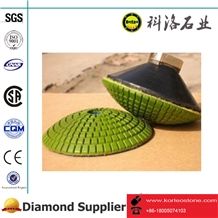 Convex Flexible Polishing Pads