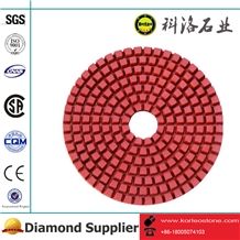 Red Flexible Polishing Pads