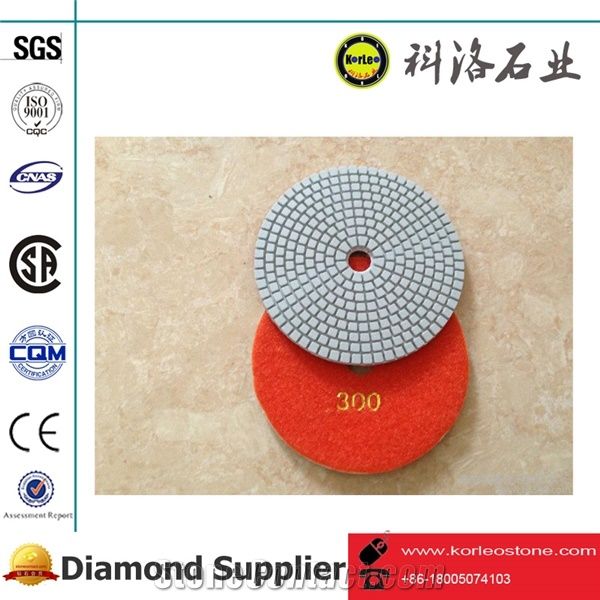 Sliver White Dry Polishing Pads