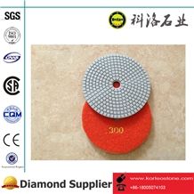Sliver White Dry Polishing Pads