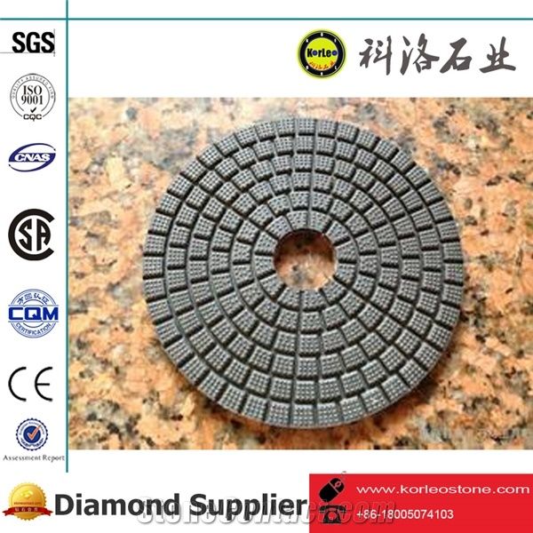 Sliver White Wet Polishing Pads
