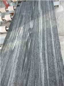 China Black Granite / Fantasy Wood / Interesting Veins / Fantasy Granite Tiles for Walling and Flooring
