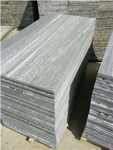 China Black Granite / Fantasy Wood / Interesting Veins / Fantasy Granite Tiles for Walling and Flooring