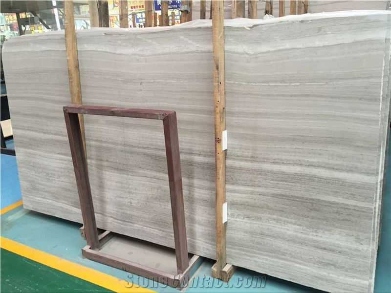 Crystal White Wooden Honed Marble Slabs,Wooden Marble, White Wood Grain Marble, Crystal Wooden Vein White Marble Honed Slabs