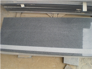 G654 Granite Step, Padang Dark Granite Staircase China Grey Granite