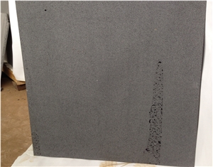 Hainan Black Basalt Sawn 400 Grit Wth Cats Paws Tiles, 400 Grit with Cats Paws Tiles, China Black Basalt Floor Tiles, Black Basalt Walling & Flooring Sawn 400 Grit Tiles