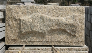 Tiger Skin Yellow Granite Mushroom Stone Wall Cladding/Granite Wall Tiles/Mushroom Stone China Tiger Skin Yellow Nature Split Surface/Buliding Stone for Wall Cladding