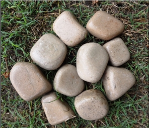 Dholpur Beige Sandstone Pebbles & gravels 