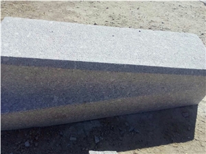 G341 Granite Bushhammered Surface Shaped Curbstone Side Stone Kerbstone