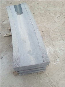 G370 Dark Grey Granite Shaped Water Drain Sets