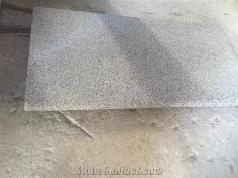 Zj Dark Grey Granite Flamed Surface Swimming Pool Coping Stone