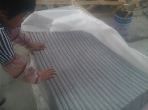 Zj Dark Grey Granite Flamed Surface Swimming Pool Coping Stone