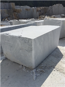 Mura Silver Moon Blocks, White Marble Blocks