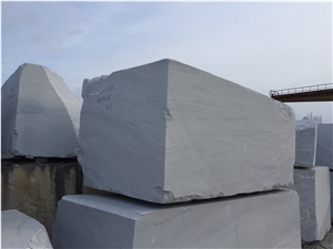 Mura Silver Moon Blocks, White Marble Blocks
