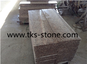 China G687 Granite,Peach Purse Granite,Peach Blossom Red Granite Tiles,Polished Granite Stairs