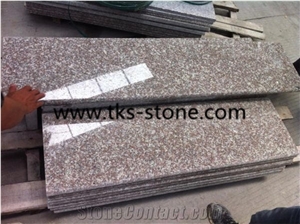 China Pink G664 Granite Stairs & Step, Staircase Tiles, Stair Rise, Stair Treads