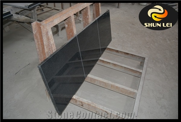 Black Granite Fireplace Floor Plate