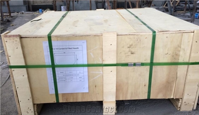Camber Shanxi Black Granite Fireplace Hearth Polished Finished