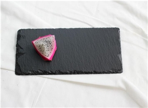 Rectangle Slate Plate Natural Edge