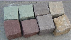 Red Sandstone Cube Stone