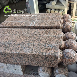 Best Selling China Natural Pink G664 Granite Balustrades for Project