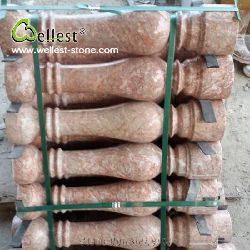 Best Selling China Natural Pink G664 Granite Balustrades for Project