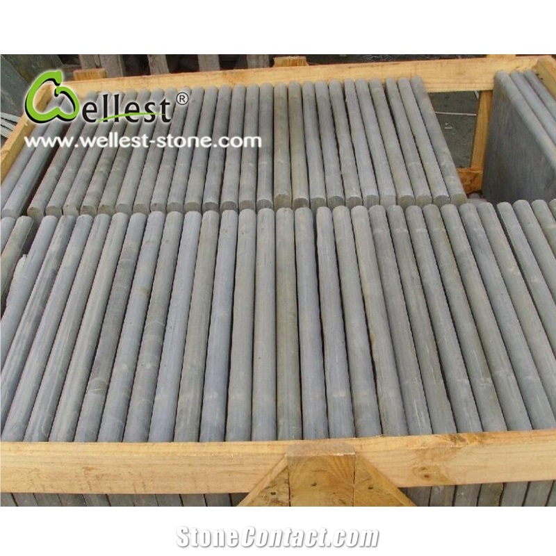 China Natural Slate Cheap Swimming Pool Coping with Bullnose Edge