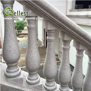 Factory Cheap Price Natural Grey Indoor G603 Granite Baluster