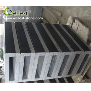 Factory Natural Black Granite Cheap Pool Edging Coping Pavers for Swimming Pool