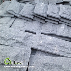 Hot Selling Natural Stone Light Grey and Dark Grey Granite Mushroom Stone for Exterior Wall Cladding