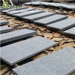 Natural Grey Basalt Straight Edge Pool Coping Paver