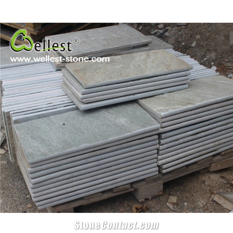 Rusty Natural Slate Pool Coping Paveer for Swimming Pool