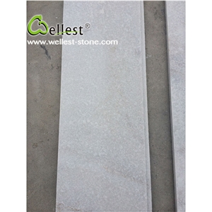 Super White Quartzite Flamed Surface Tile & Slab