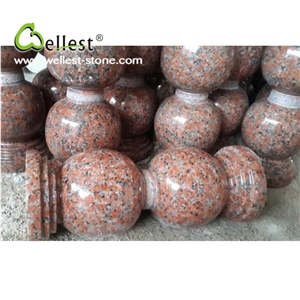 Wholesale Natural Grey New Granite Stop Ball Stone for Parking Car