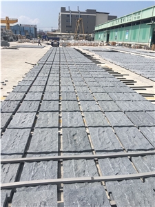 G654 Sesame Grey Granite Split Face Cube Stone/Cobblestone Pavers for Outside Exterior Stone Stepping Paverments/Paving Sets