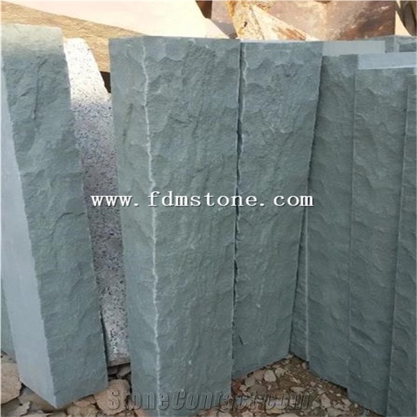 24x24 Flamed Honed,Sawn Green Sichuan Natural Sandstone Tiles & Slabs