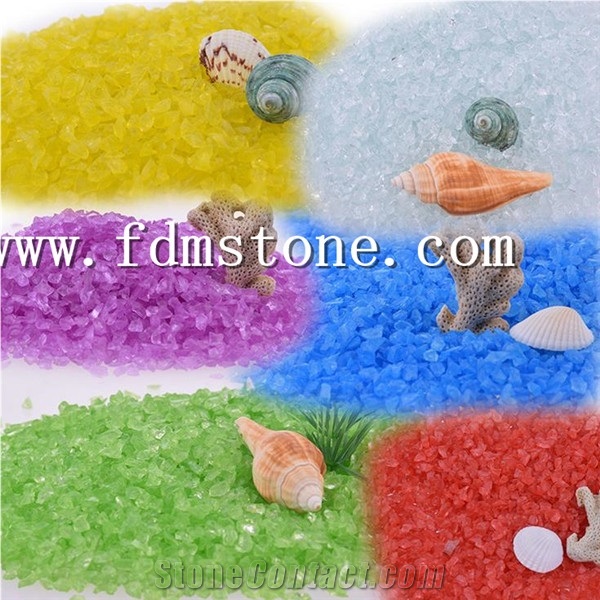 All Size Decoration Tumbled Glass Rocks