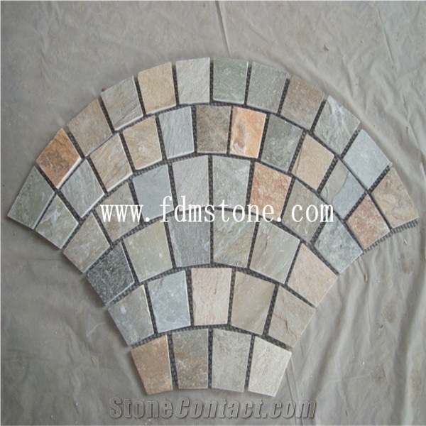 Beautiful Slate Stone Mosaics with High Quality