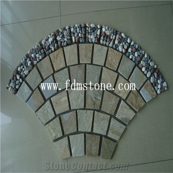 Beautiful Slate Stone Mosaics with High Quality